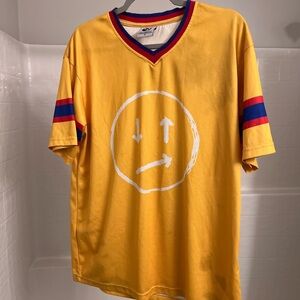 Judah & The Lion Pep Talks Baseball Jersey, Yellow, Size M